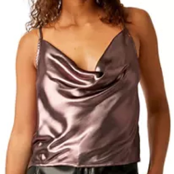 Free People Sunset Shimmer Woven Cami - Picture 2 of 7